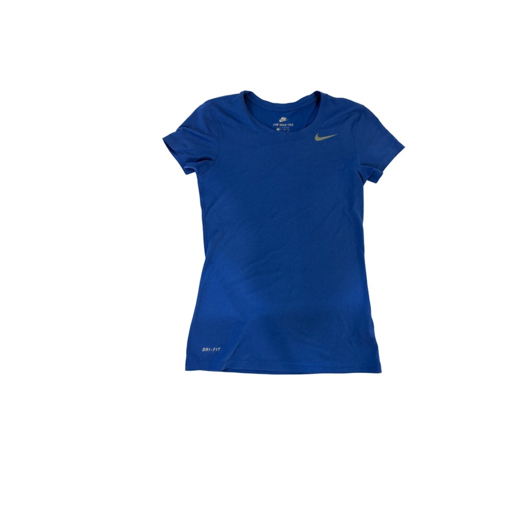 Nike Women's Short Sleeve Blue Tee